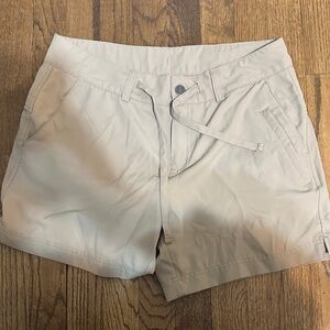 Women's Lightweight Drawstring Shorts - Light Beige